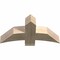 Ekena Millwork Bellingham Rough Sawn Timber Gable Bracket, Douglas Fir, 36"W x 18"H x 6"D x 6"F, 12/12 Pitch GBW036X18X0606BEL00RDF - alternate 3